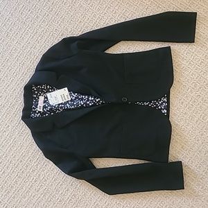 H&M NWT girls black dress jacket